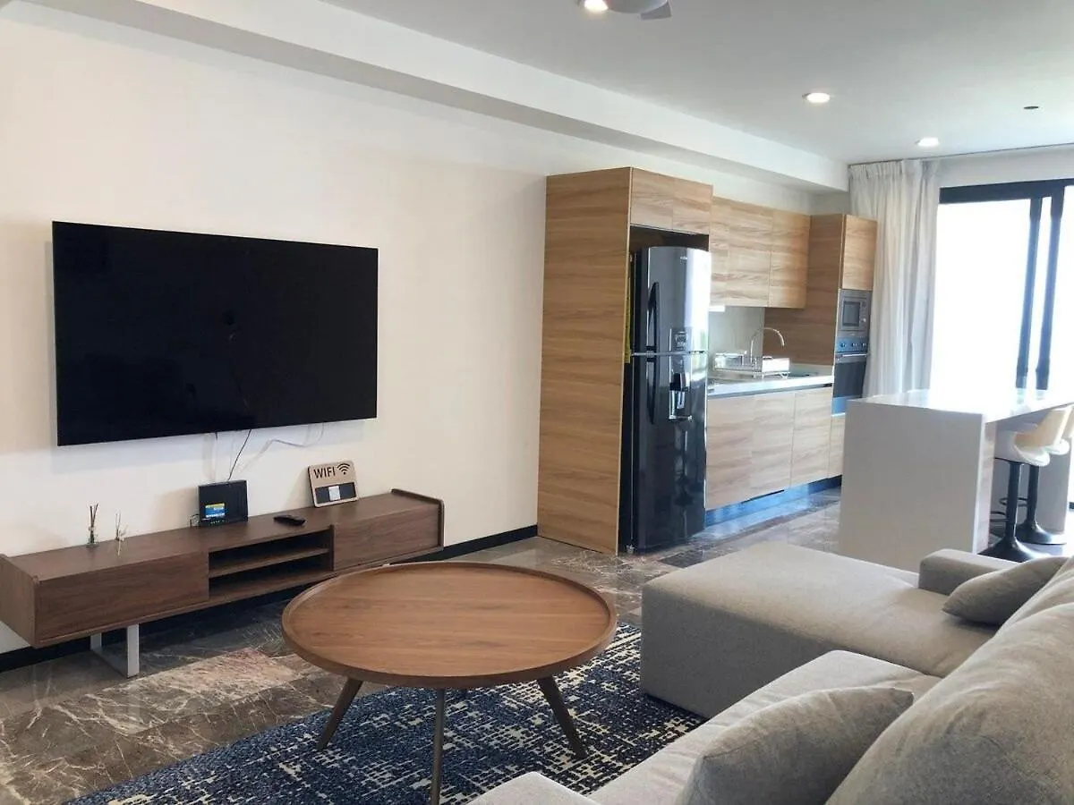 Deluxe Aparment Whit Beach & Ocean View 8 Pax Playa del Carmen Apartment