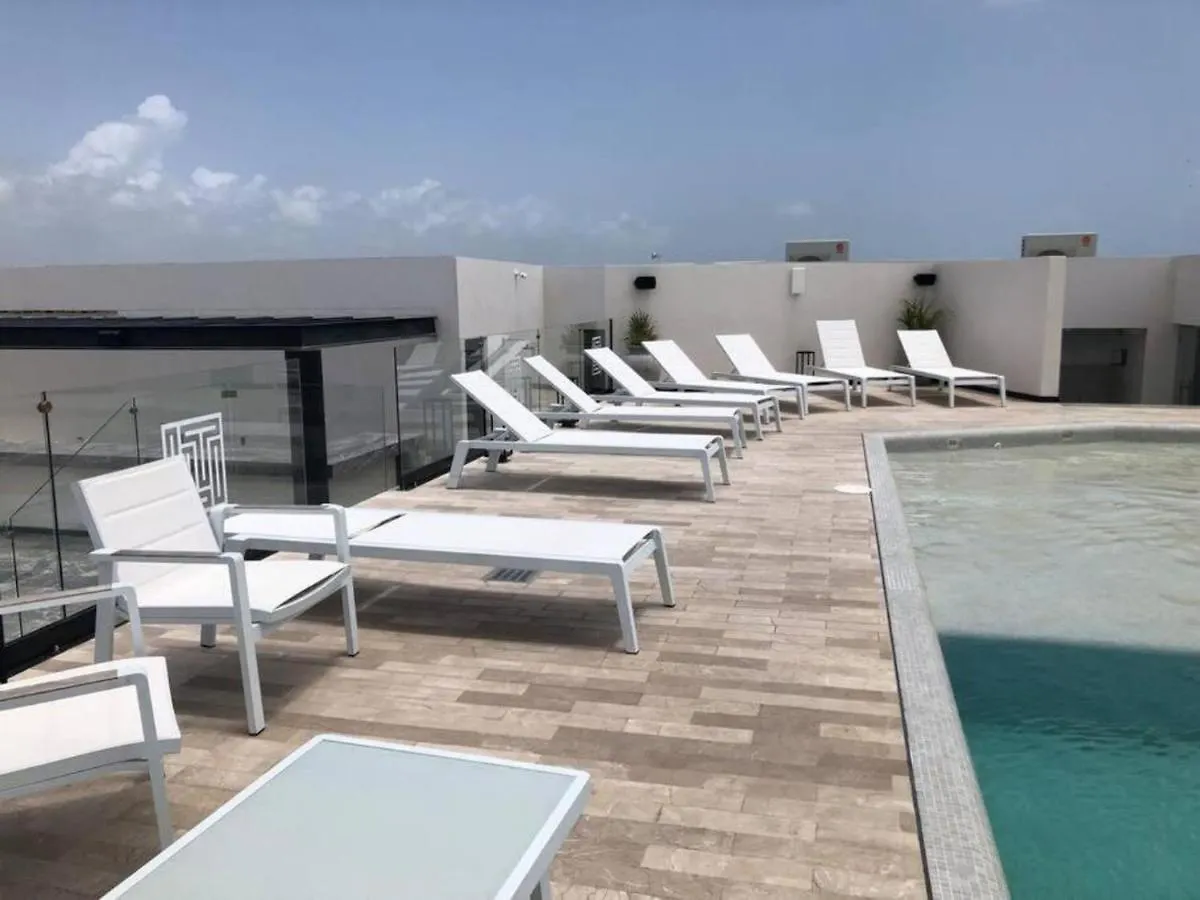 Deluxe Aparment Whit Beach & Ocean View 8 Pax Playa del Carmen Apartment